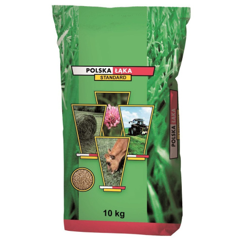 Trawa Pastewna Polska Łąka Standard 10kg Trawa Pastewna Polska Łąka Standard 10kg