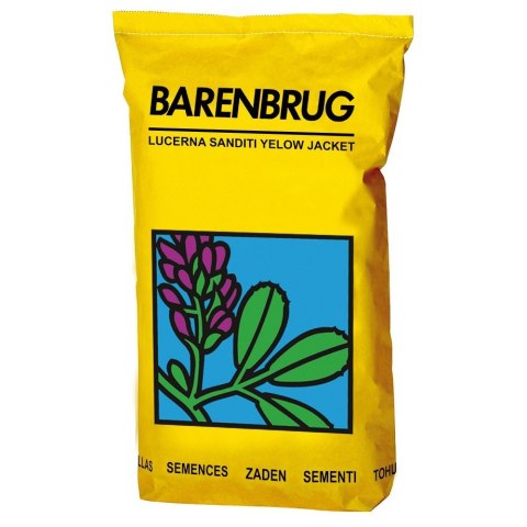 Lucerna Siewna Otoczkowana Barenbrug Sanditi Yellow Jacket 25kg