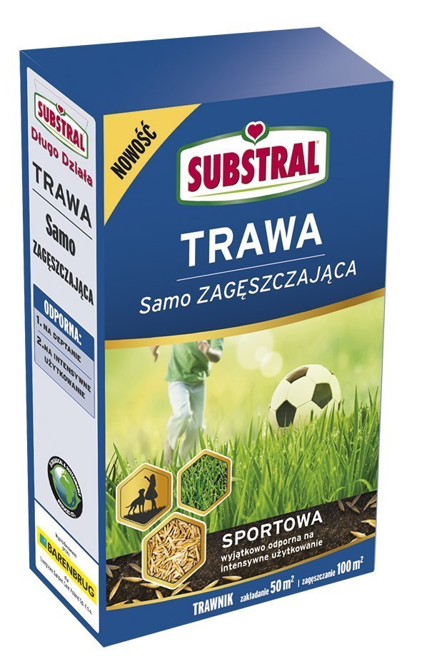 Trawa SAMO Zagęszczająca Sportowa RPR Substral 5kg Trawa SAMO Zagęszczająca Sportowa RPR Substral 5kg
